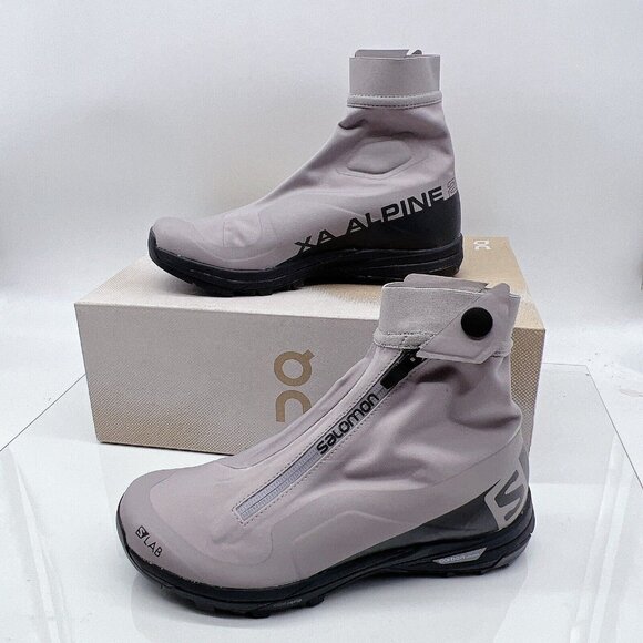 Salomon XA ALPINE 2 ADVANCED BOOTS ADV/LAB Trail Sneaker Gull Phantom Wms US 6.5 - Picture 2 of 13